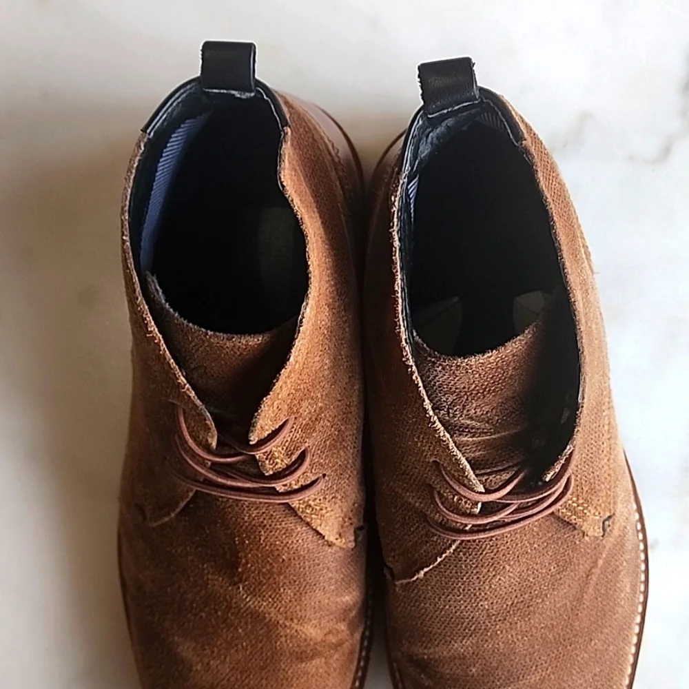 Bullboxer Kapyl Chukka Boots Brown Textured Men’s EU 41 US 8.5